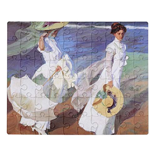 1000-Piece Joaquin Sorolla 'Women Walking on Beach' Fine Art Jigsaw Puzzle for Adults – Creative DIY Gift, Home Decor & Relaxation Activity | Perfect for Stress Relief, Family Game Night & Artistic Home Display