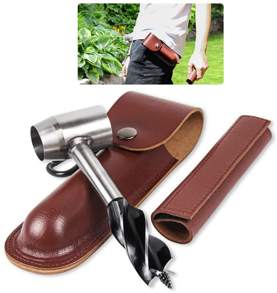 Bushcraft Hand Auger Wrench - Survival Tool for Wood Drilling, Hole Making & Settler Needs | Multi-Functional Wood Auger Drill Bit for Camping, DIY Projects & Outdoor Adventures