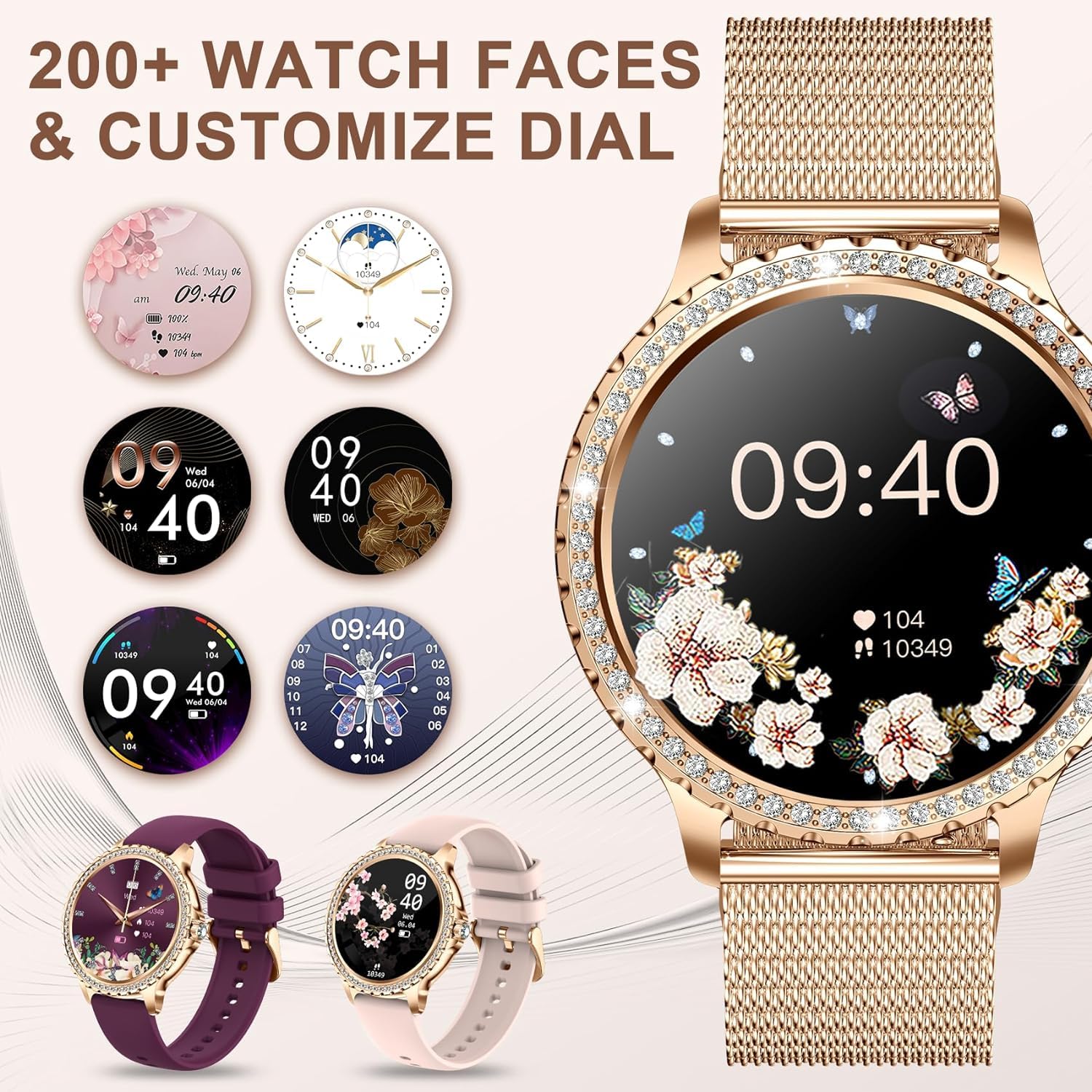 Smart Watch for Women with Call Function - 1.32