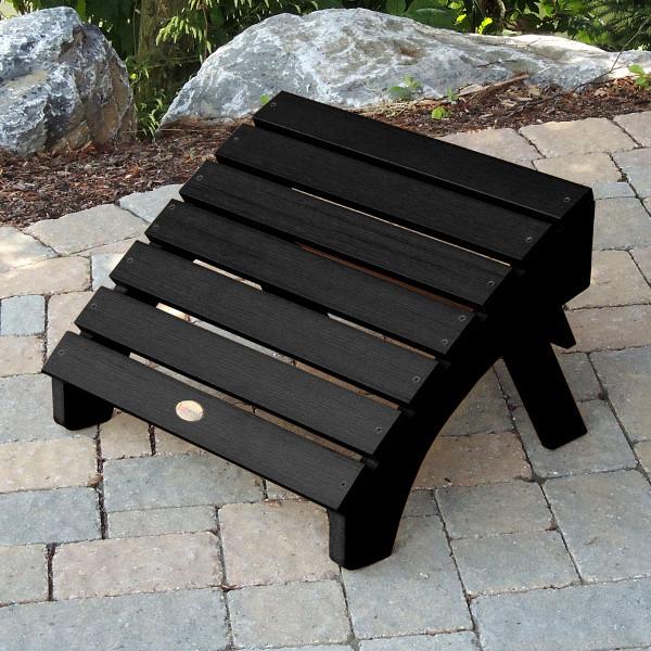Premium Outdoor Folding Adirondack Ottoman - Waterproof Patio Footrest & Garden Lounge Chair Accessory for Deck, Poolside & Backyard Relaxation