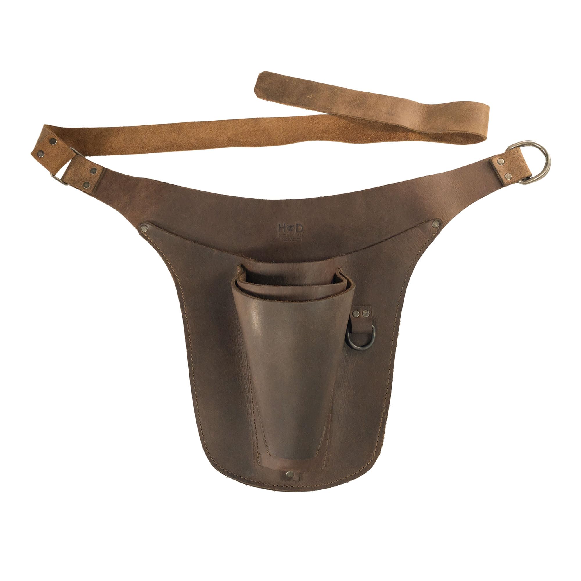 Adjustable Leather Tool Belt for Men & Women - Lightweight Gardening, Electrician, Construction & Crafting Utility Pouch - Perfect for DIY Projects, Carpentry & Outdoor Work