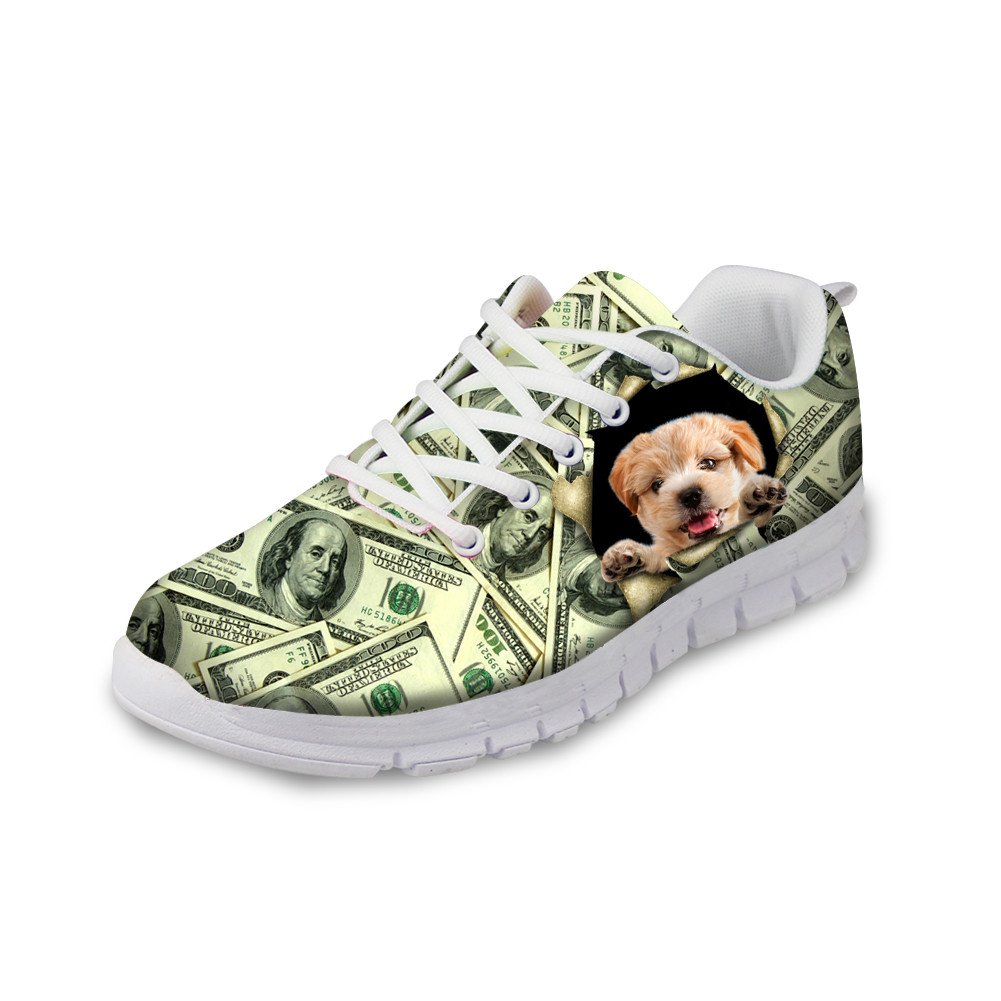 Chaqlin Women's 3D Cat Face Printed Fashion Sneakers - Casual Running Shoes for Women - Perfect for Daily Wear, Gym Workouts & Street Style