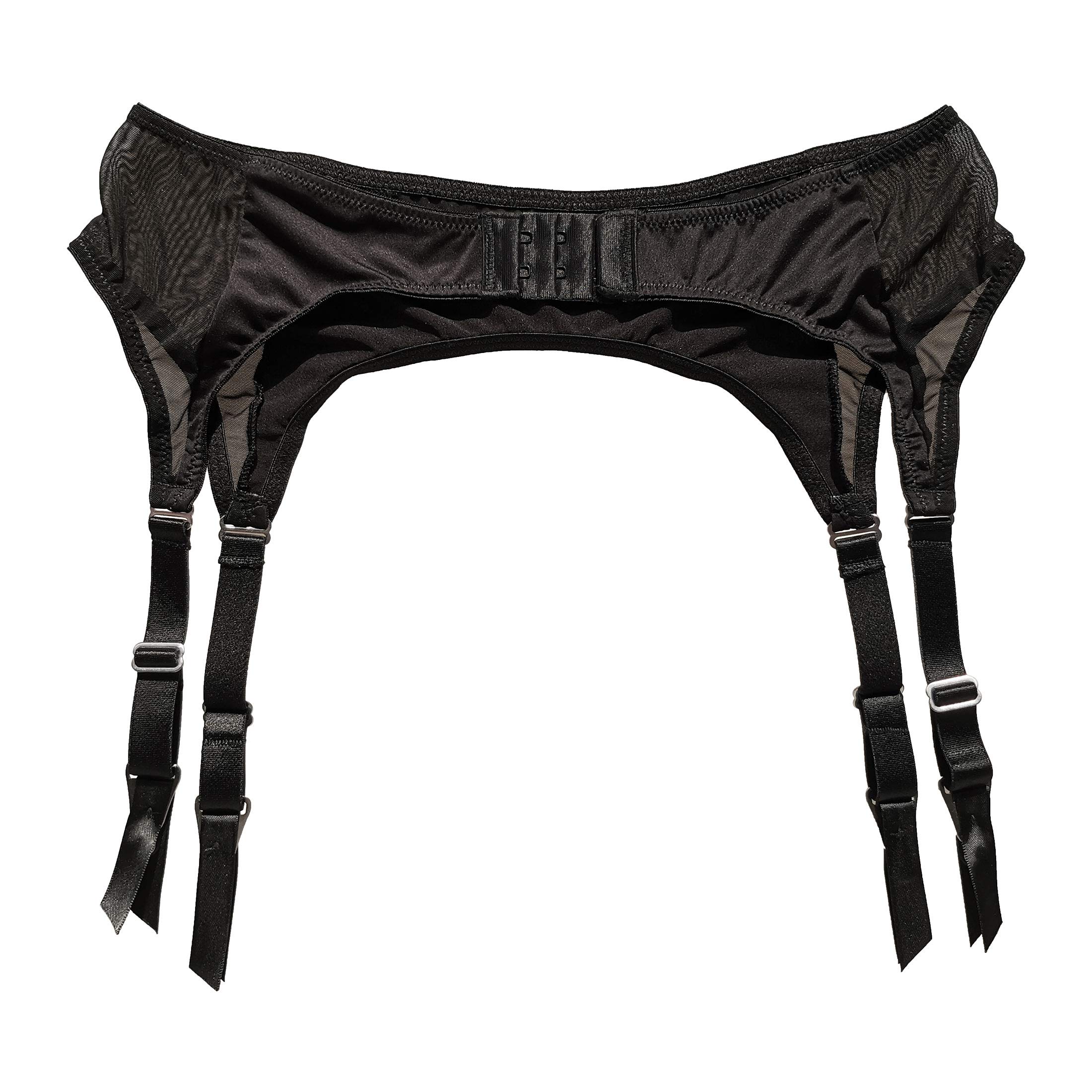 Hedy&Vivian Women's Lace Garter Belt with Metal Clips - Adjustable Stocking Holders for Thigh Highs, Sexy Lingerie Accessory GB005 | Perfect for Bridal, Boudoir & Special Occasion Wear
