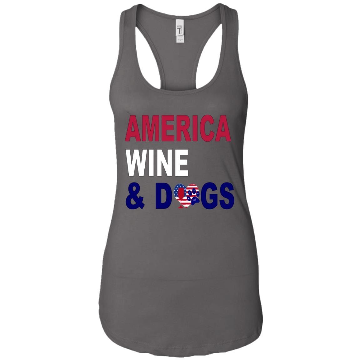 WineyBitches.Co Women's Fashion Racerback Tank Top - Perfect for Gym, Yoga, Running & Casual Wear