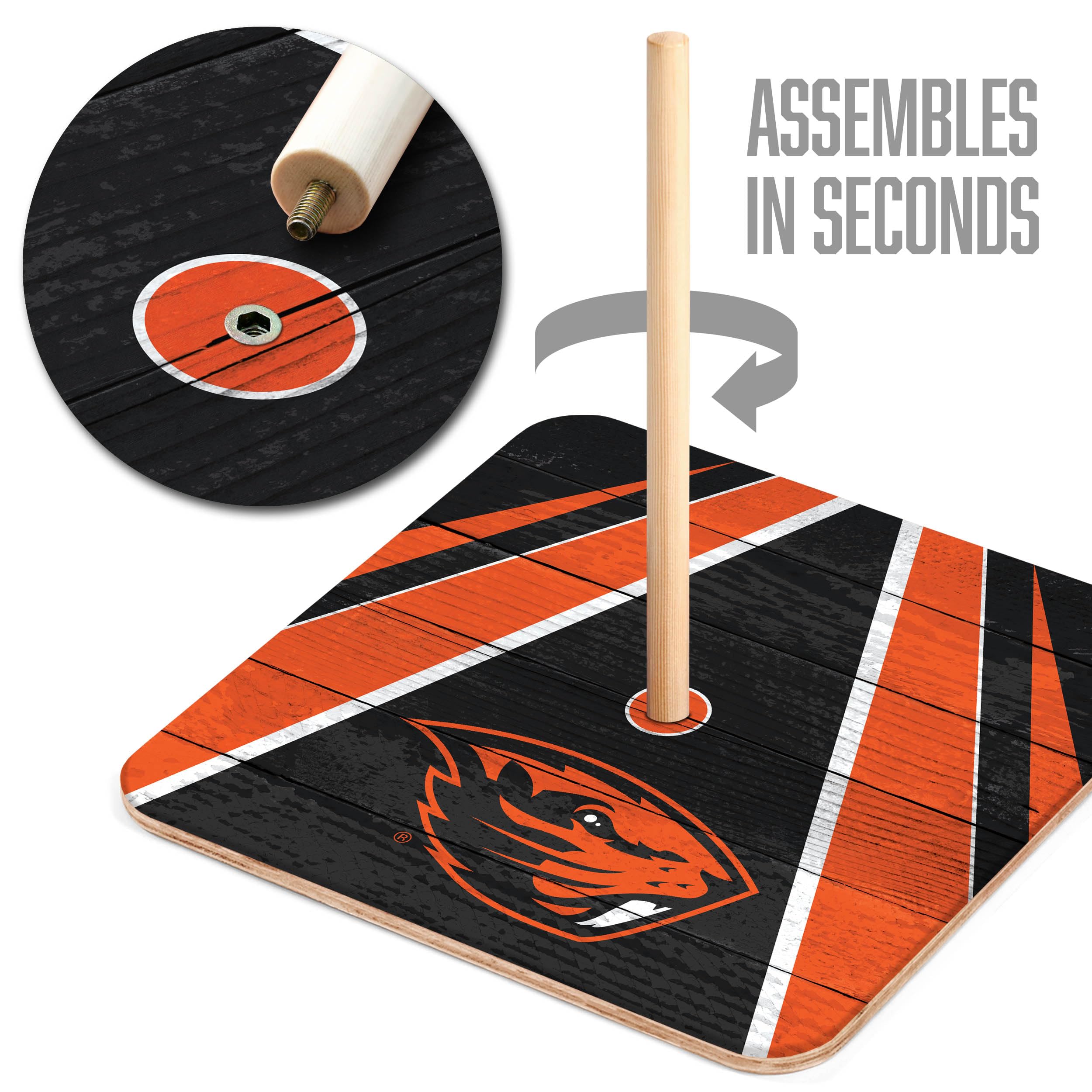 YouTheFan NCAA Oregon State Beavers Horseshoe Tote Bag - Durable & Stylish College Fan Gear for Game Day, Tailgating & Campus Life