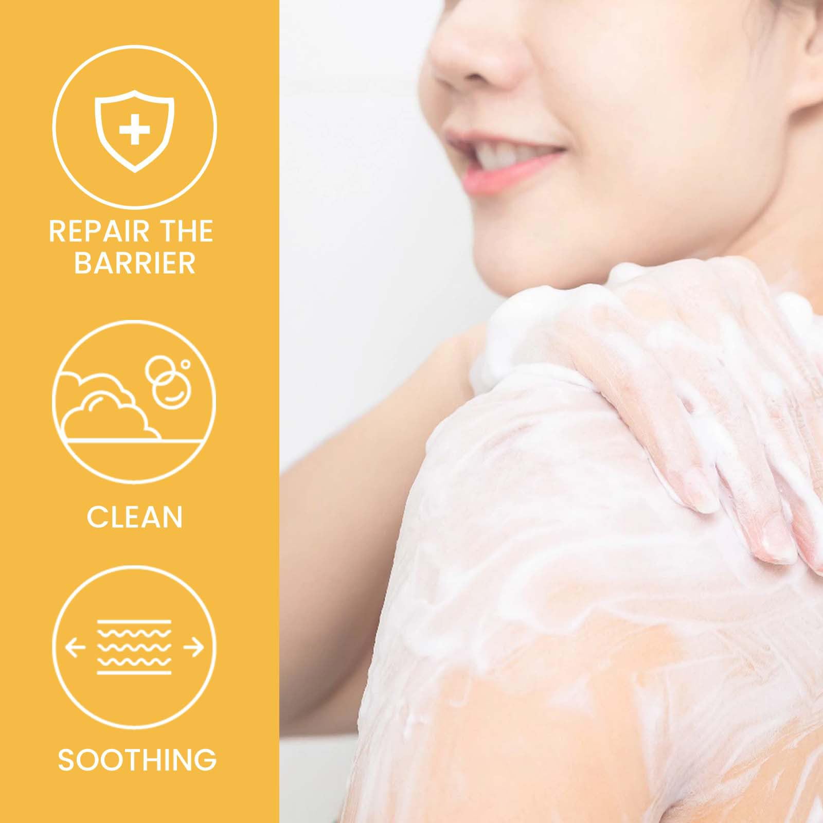 Honeys Moisturizing Shower Gel for Women - Hydrating Body Wash with Deep Cleansing & Grease Removal - Daily Use for Soft, Smooth Skin - Ideal for Dry Skin & Post-Workout Refreshment