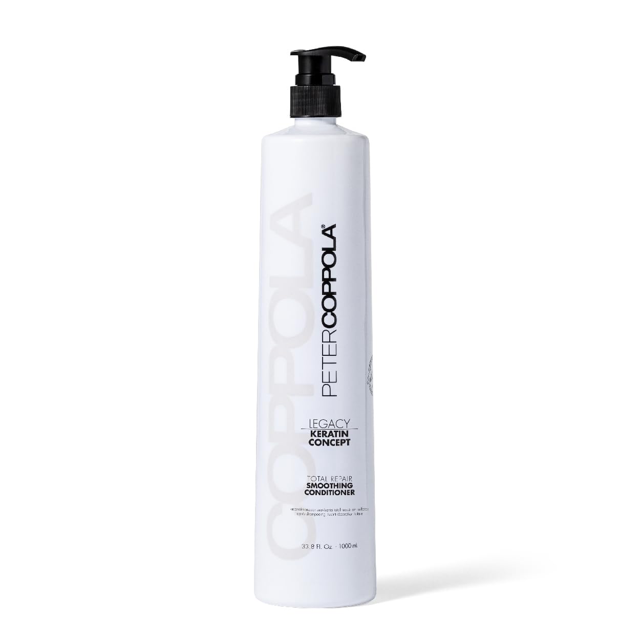 PETER COPPOLA Total Repair Conditioner with Keratin Protein - 33.8 Fl Oz for Damaged Hair Repair - Color Safe & Sulfate Free - Best for Dry, Frizzy & Chemically Treated Hair - Salon Quality Hair Care at Home