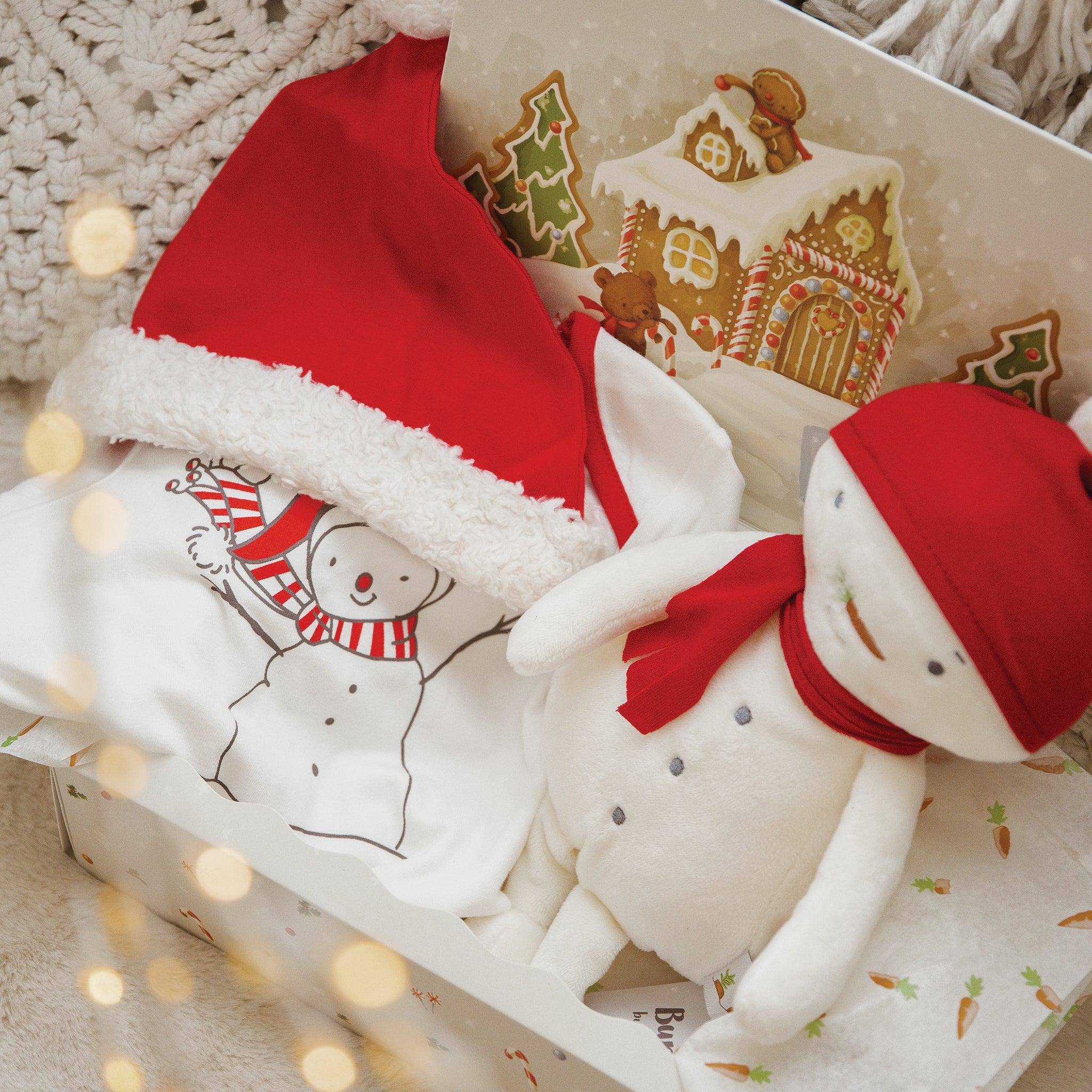 Baby's First Holiday Gift Set - Newborn Christmas Keepsake - Perfect for Baby's First Christmas, Baptism, and Special Occasions
