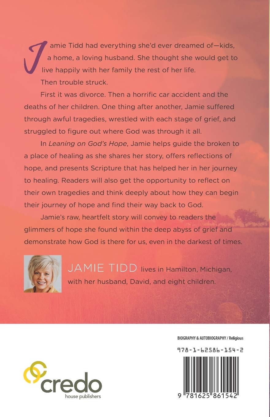Leaning on God’s Hope: Moving from Grief to Gratitude - Christian Devotional Book for Healing & Spiritual Growth - Perfect for Bible Study, Prayer Groups & Personal Reflection