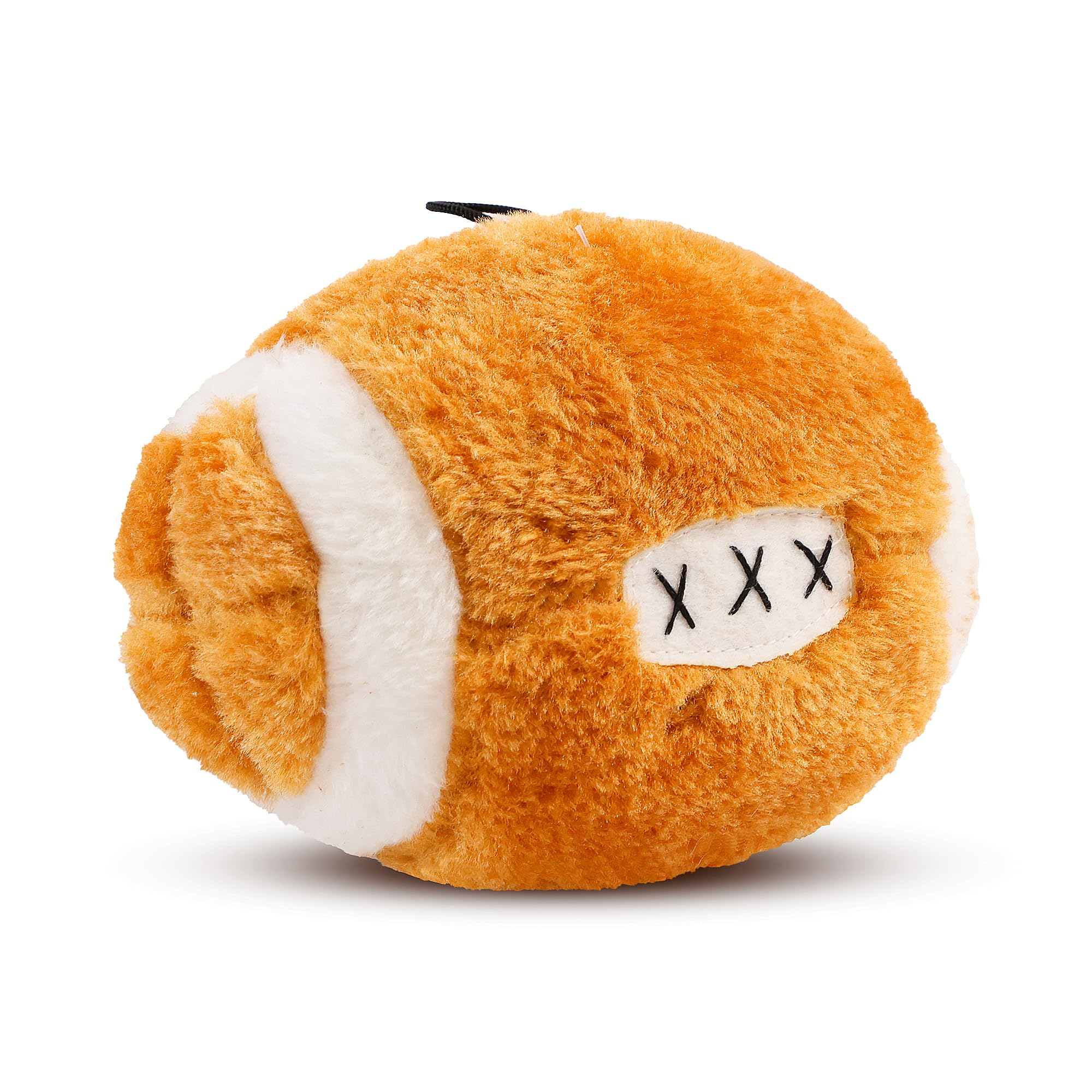 SPOT Plush Football Dog Toy with Squeaker - Soft Chew Toy for Small & Large Dogs - Interactive Fetch & Chase Play Toy (4.5 Inch) - Perfect for Indoor & Outdoor Playtime, Training & Bonding with Your Pet