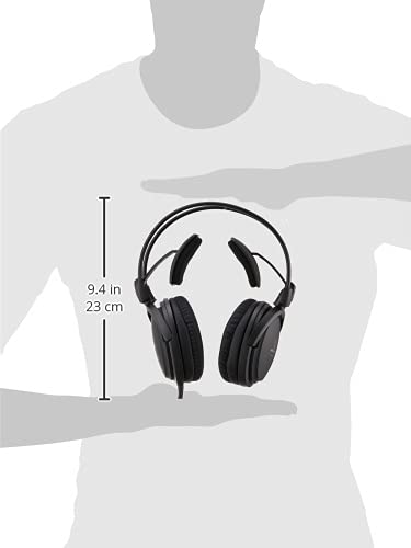 Audio-Technica ATH-A550Z Professional Closed-Back Studio Headphones - Adjustable Headband, High-Fidelity Sound, Noise Isolation - Perfect for Recording, Mixing & Music Production (Black)