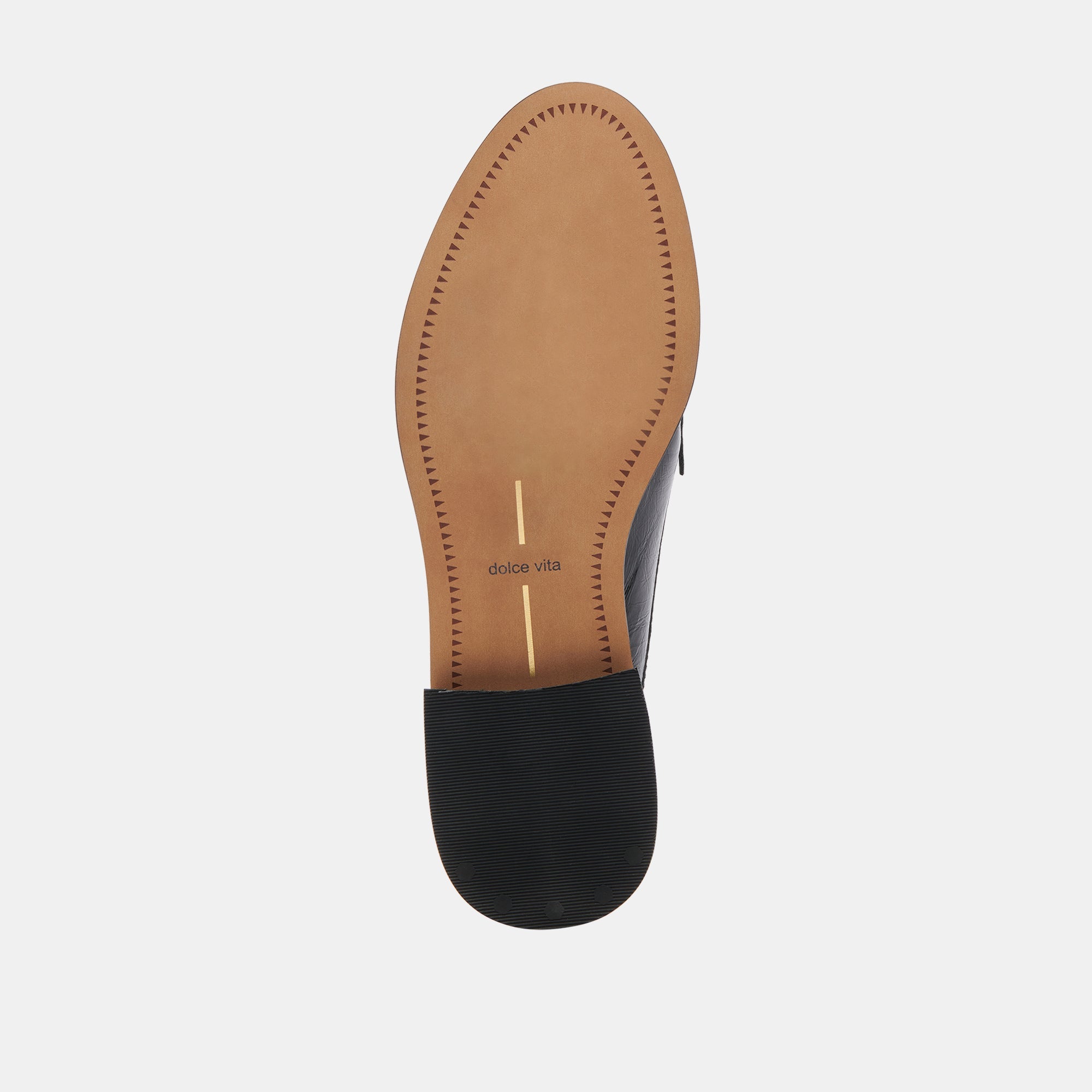Havan Loafers for Women - Midnight Crinkle Patent Leather Slip-On Shoes - Comfortable & Stylish for Work, Office, and Casual Wear