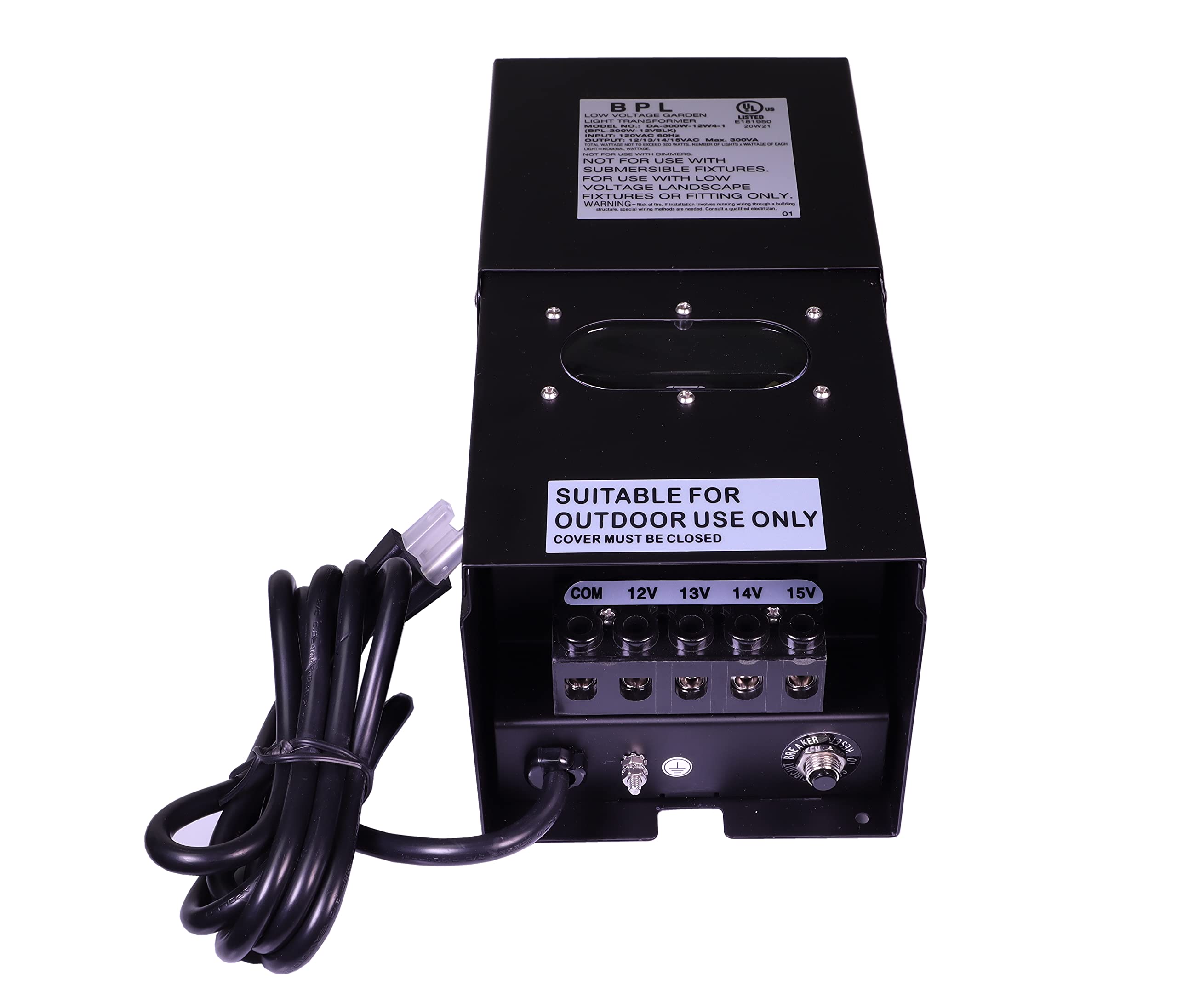 Best Professional Lighting Transformers 300-BLK - High-Quality Voltage Converter for Landscape & Outdoor Lighting - Perfect for Garden, Patio, and Pathway Illumination