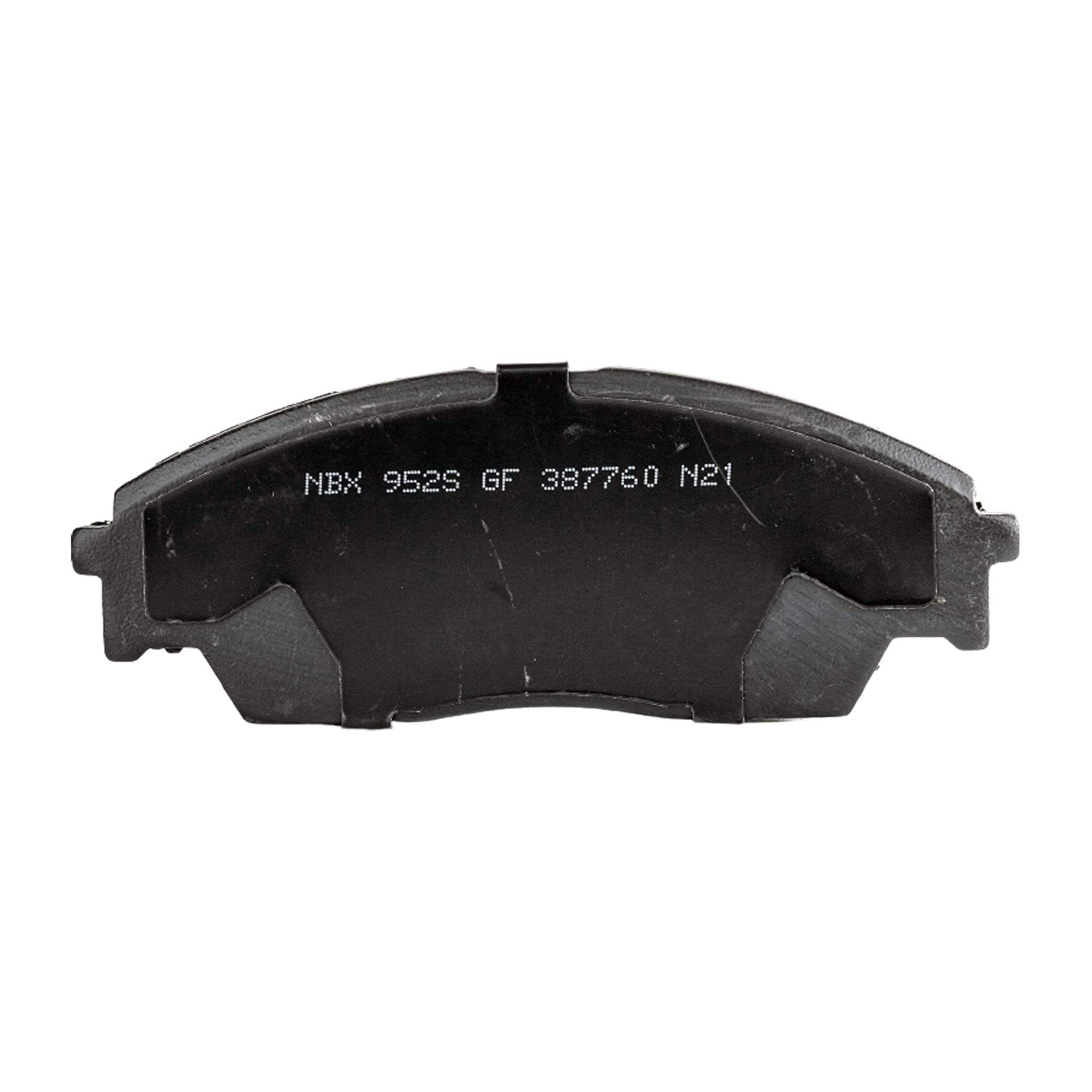Garage-Pro Organic Brake Pad Set - Front Pro-Line Series for 1988-1990 Honda Prelude, 1990-1991 Honda Civic & CRX | Durable Friction Material, Quiet Performance | Perfect for Daily Commuting & City Driving