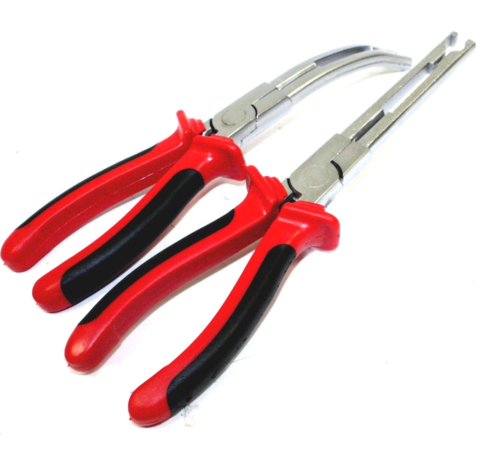 Jikkolumlukka Angle & Straight Pliers - Professional Glow Plug Connector Remover Tool for Automotive Repair | Ideal for Mechanics & DIY Car Maintenance