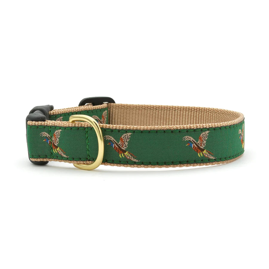 Premium Pheasant Dog Collar - Durable Nylon Hunting Collar for Medium & Large Dogs - Adjustable & Reflective for Safety - Perfect for Outdoor Adventures, Hiking & Training