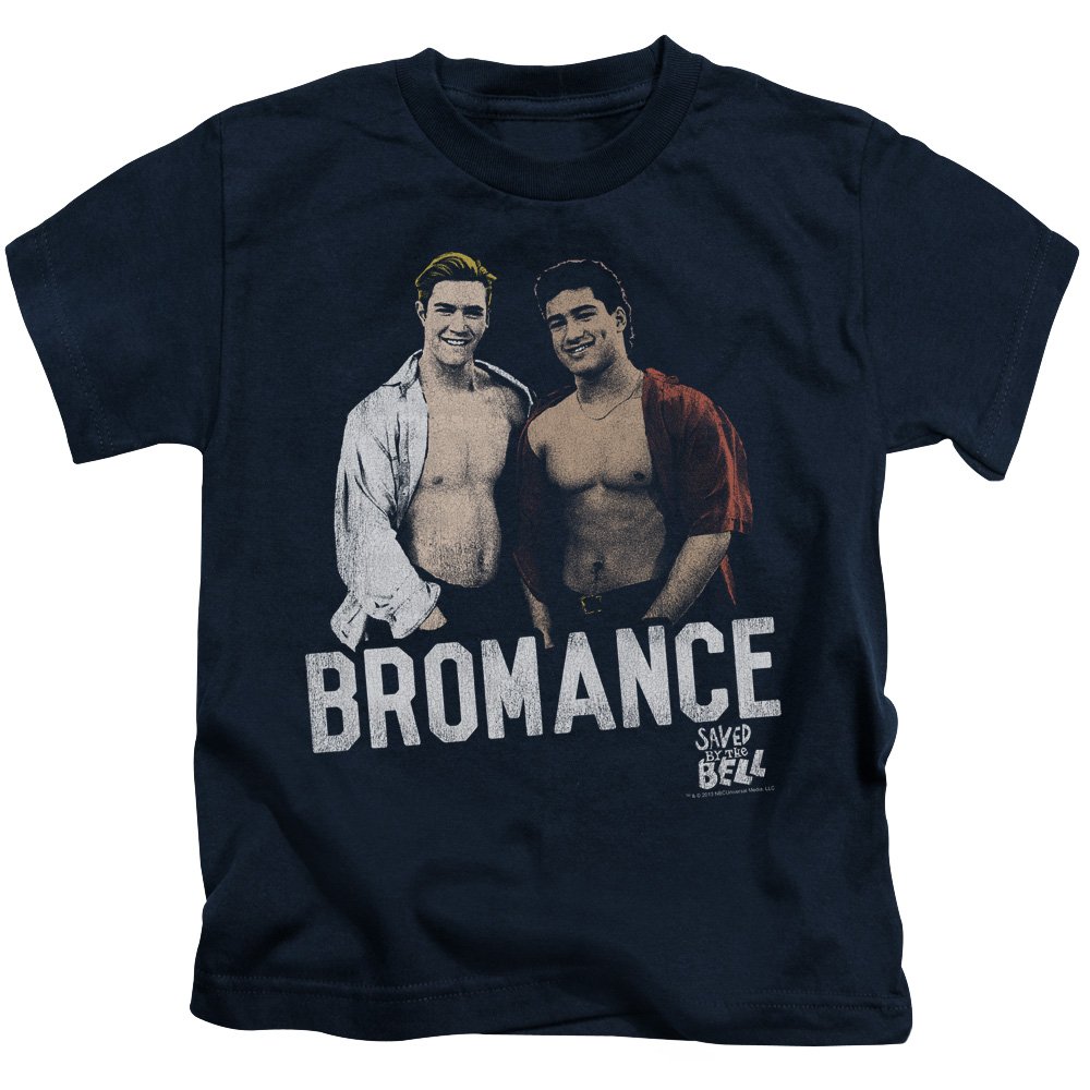 Saved by The Bell Bromance Unisex Youth T-Shirt for Kids - Fun Retro TV Show Tee for Boys & Girls - Perfect for School, Parties & Casual Wear