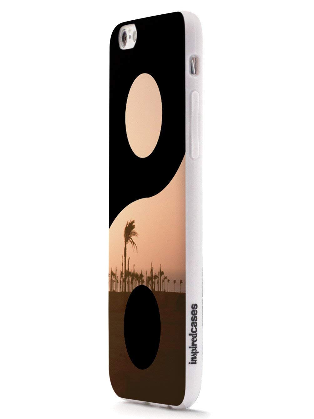 Inspired Cases - Compatible with iPhone 11 Case - 3D Textured Protective Phone Cover for Apple iPhone 11 - Yin Yang Symbol Sunset Design - Shockproof & Anti-Scratch - Perfect for Daily Use, Travel, and Outdoor Activities