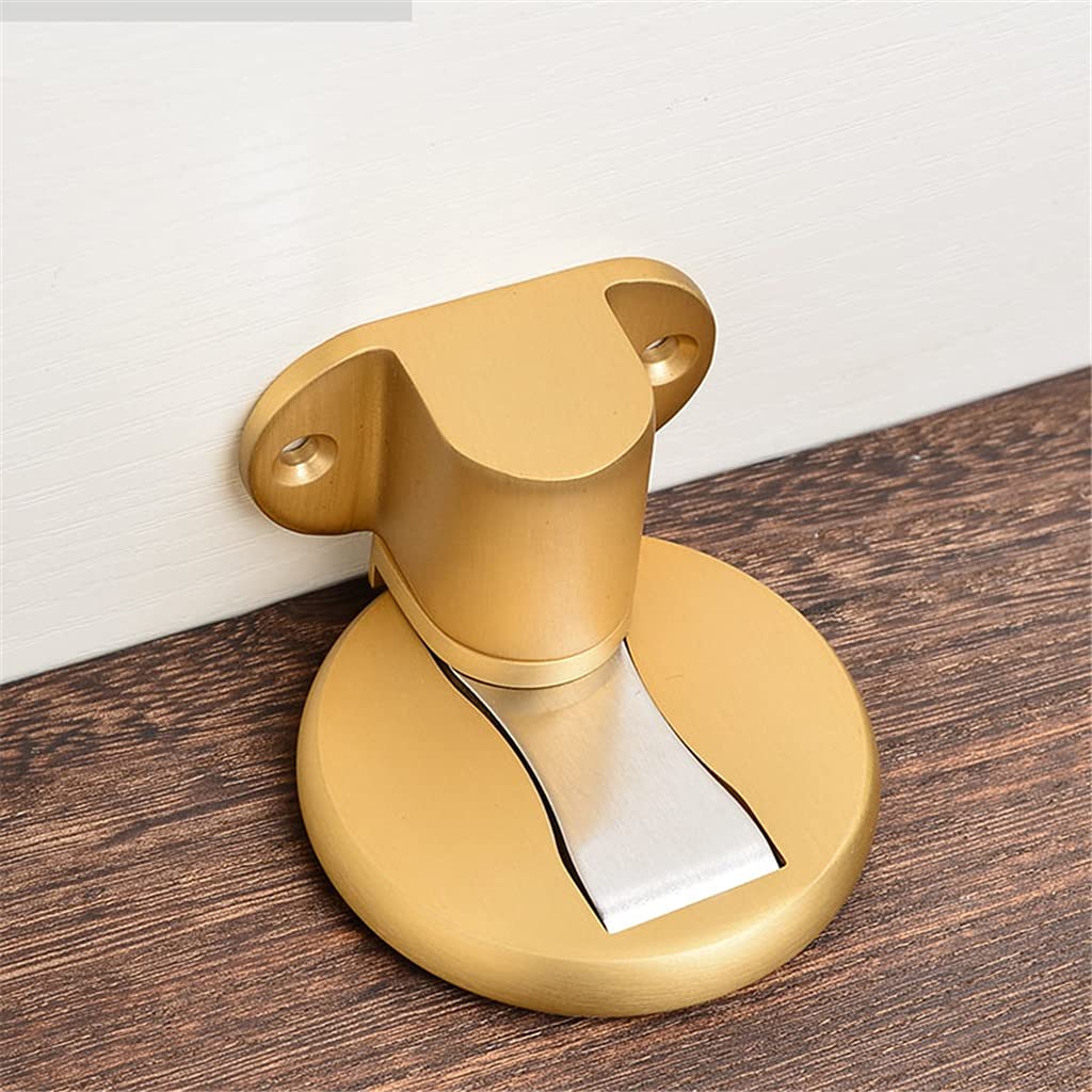Premium Copper Magnetic Door Stopper - Strong Adjustable Invisible Door Holder for Home & Office - Secure Doors in Style (Color A) - Perfect for Bedrooms, Bathrooms & Sliding Glass Doors