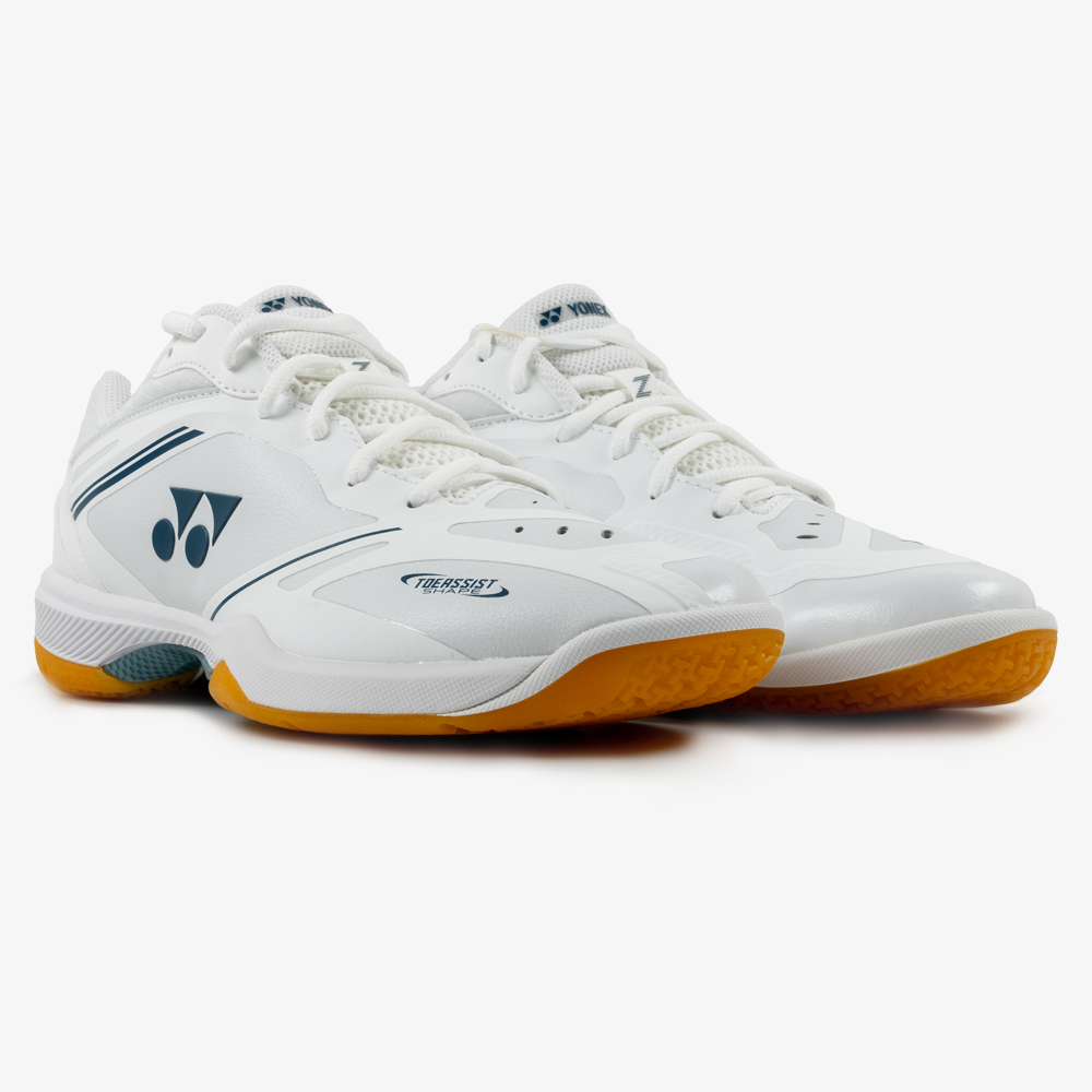 Yonex Power Cushion 65 Z4 Women's Badminton Shoes - White (2025) | Lightweight Comfort & Shock Absorption for Court Sports & Training