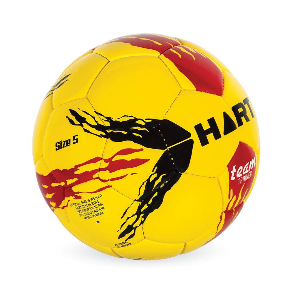 HART Team Trainer Soccer Balls - Size 5 Official Match Soccer Ball for Practice & Training - Perfect for Youth, High School & College Players - Indoor & Outdoor Use