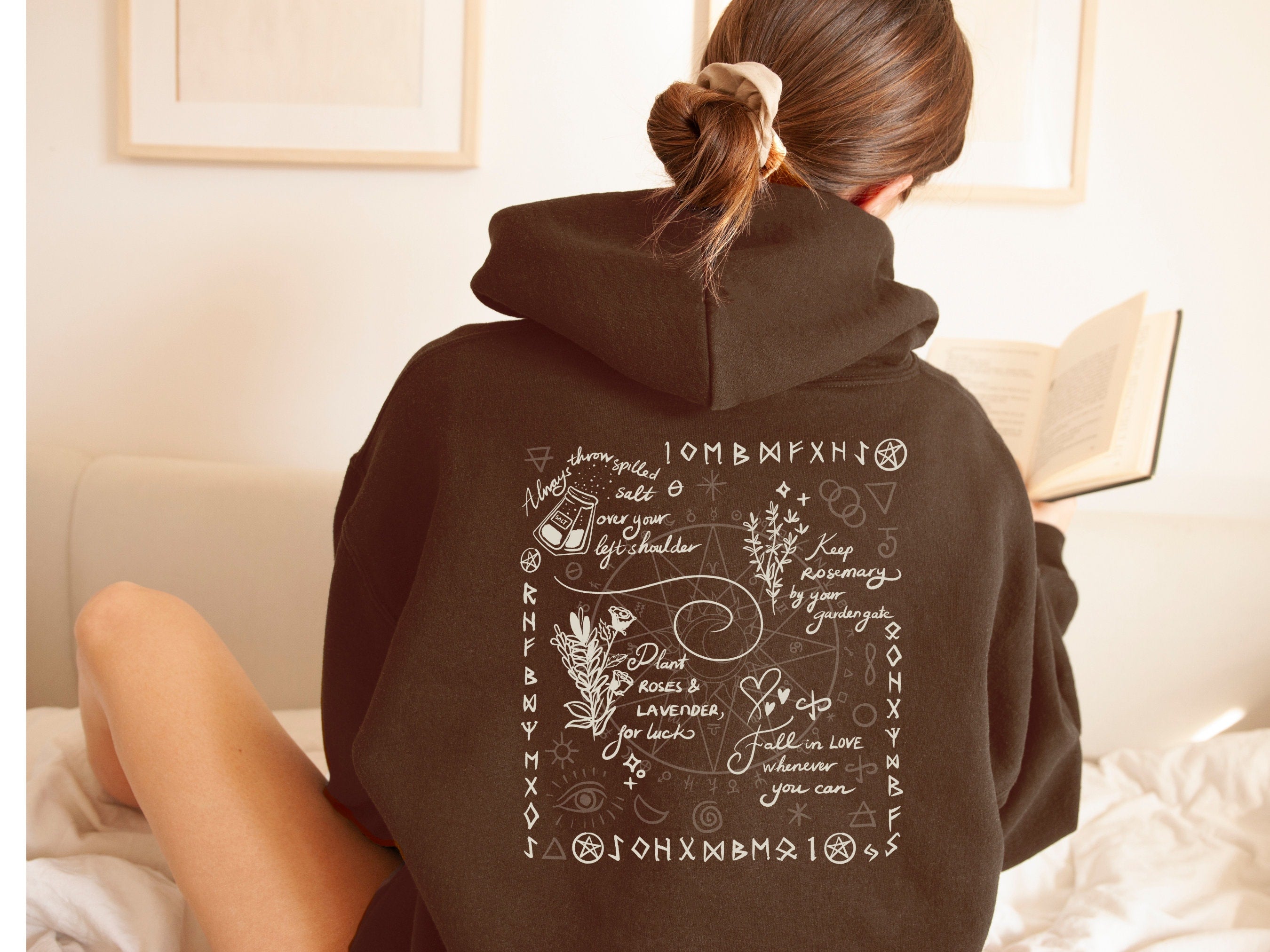 Practical Magic Sweatshirt | Witchy Apparel | Movie Inspired Hoodie | Cute Fall Fashion | Basic Witch Clothing | Cozy Witchy Woman Outfit - Perfect for Halloween, Autumn Layering & Witchy Vibes