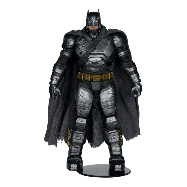 Batman Armor Suit Action Figure - Batman v Superman Dawn of Justice DC Multiverse Collectible Toy for Display & Play