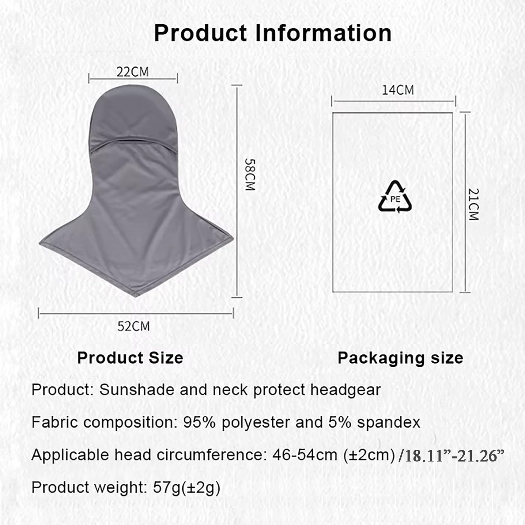 Breathable Summer Balaclava - Full Face Mask for Sun & Wind Protection - UV Shield for Motorcycle, Fishing, Sports - Men & Women Outdoor Activities Gear