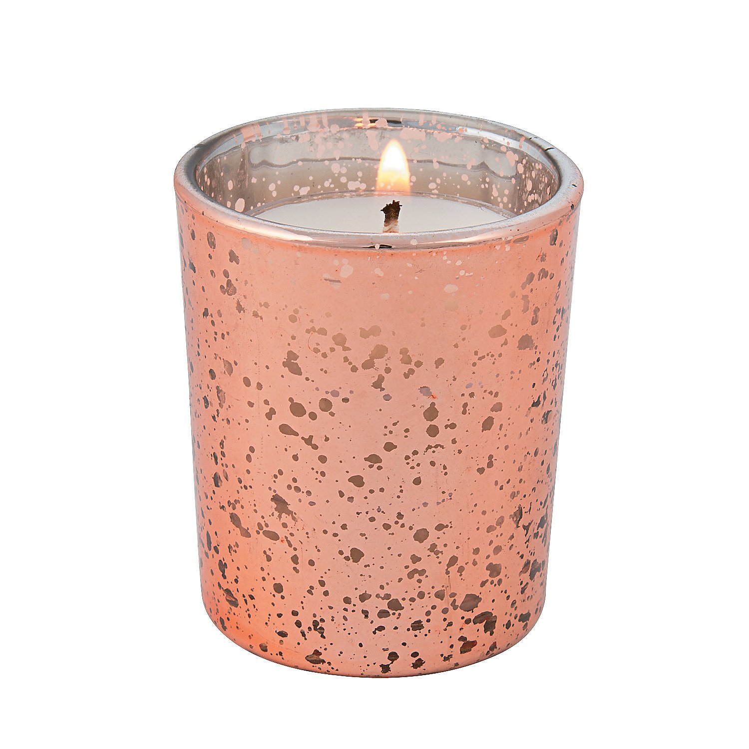 Copper Mercury Glass Votive Candle Holders - Set of 12 Elegant Wedding Centerpieces for Table Decor, Home Decor, and Special Events - Perfect for Romantic Ambiance, Dinner Parties, and Holiday Celebrations