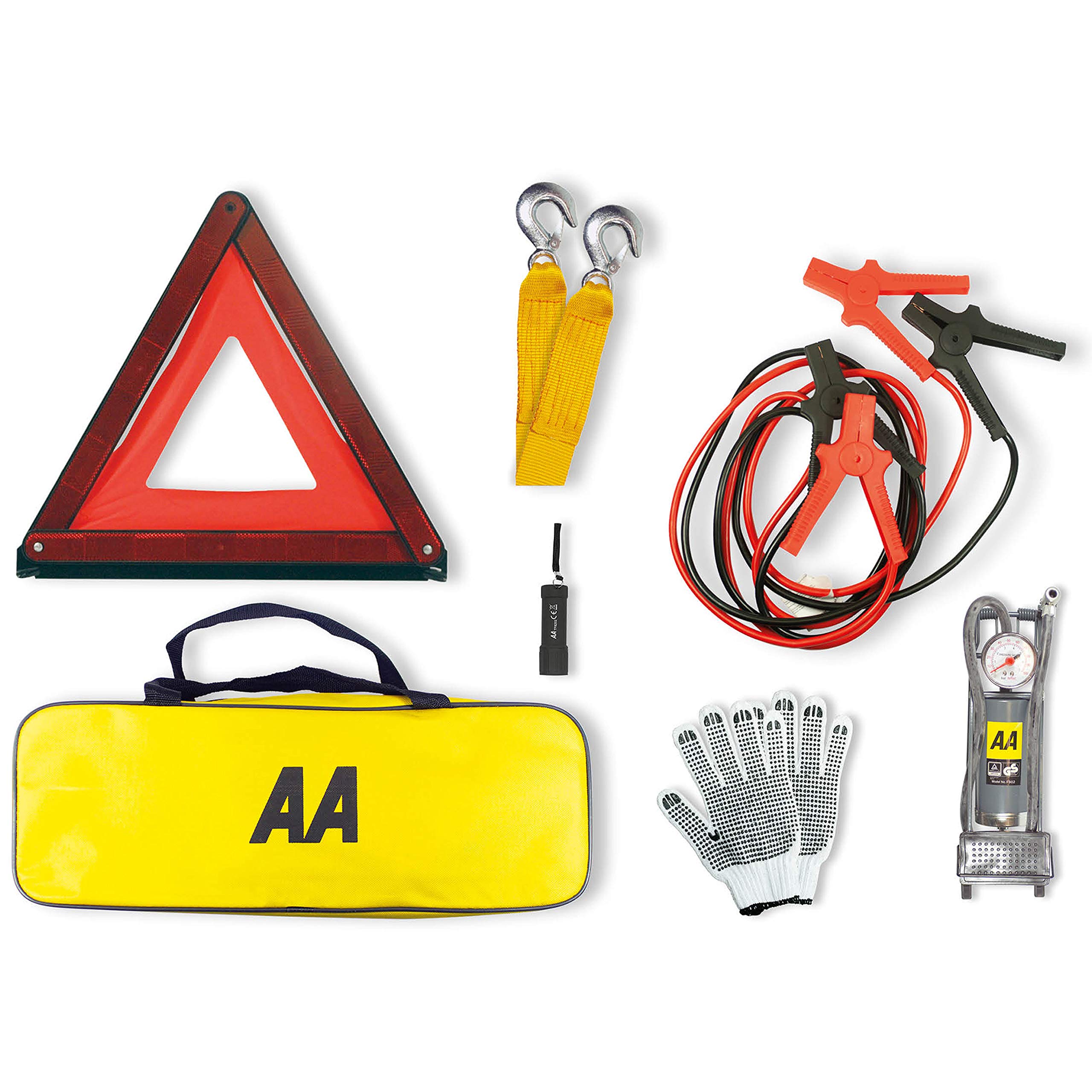 Car Emergency Breakdown Kit - Essential Roadside Assistance Tools for Safety & Convenience | Perfect for Road Trips, Long Drives & Vehicle Emergencies
