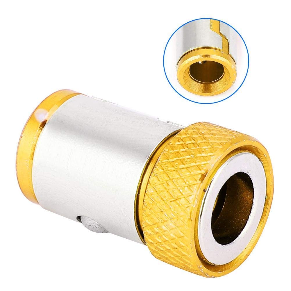 5Pcs Magnetic Screwdriver Bit Holder Rings - 15x23mm Aluminum Alloy Magnetizer for 1/4