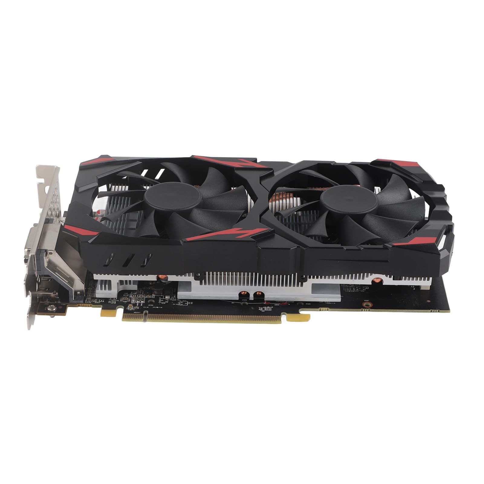 RX580 8GB GDDR5 256-bit Gaming Graphics Card with Dual Cooling Fans - 2048 Stream Processors, 1284MHz Core Clock, 7000MHz Memory Speed - Ideal for PC Gaming, Video Editing & Cryptocurrency Mining (Includes 3x DisplayPort & DVI Outputs)