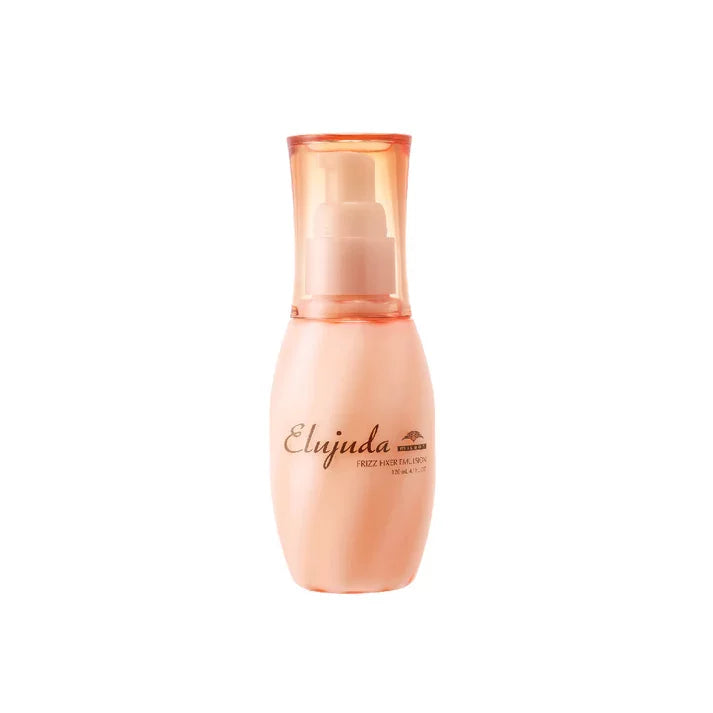 Milbon Elujuda Frizz Fixer Emulsion 120ml - Anti-Frizz Hair Treatment for Wavy & Curly Hair - Perfect for Daily Hydration & Smoothing at Home or Salon