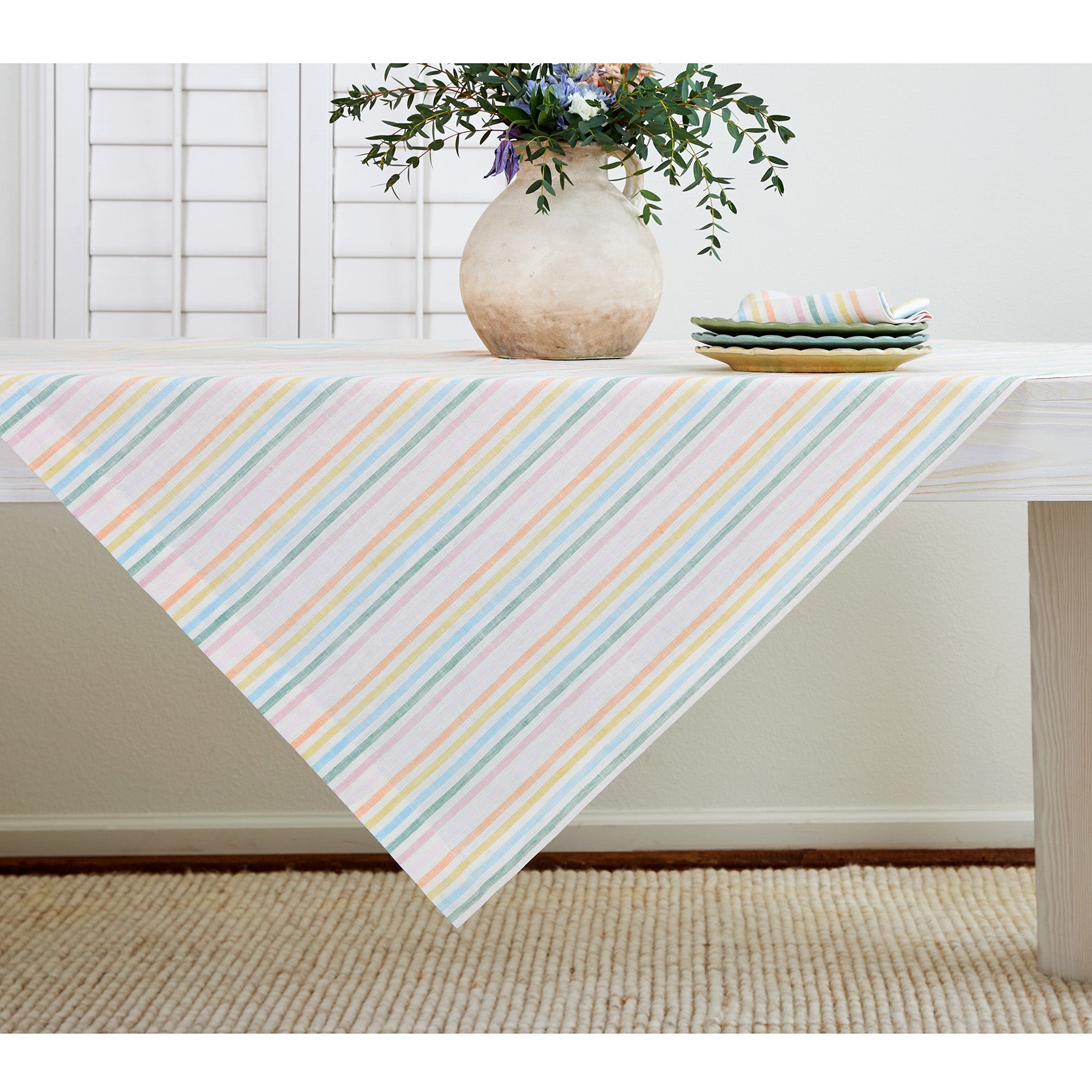 Julia Table Throw - Elegant and Soft Decorative Table Cover for Dining Room, Living Room, and Outdoor Use - Perfect for Parties, Holidays, and Home Decor