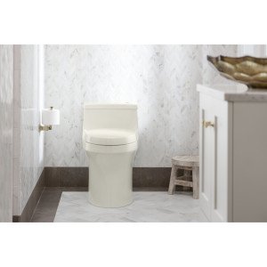 KOHLER MARGAUX® Vertical Toilet Paper Holder - Chrome Bathroom Tissue Roll Stand for Modern & Traditional Homes - Perfect for Bathrooms, Powder Rooms & Guest Suites
