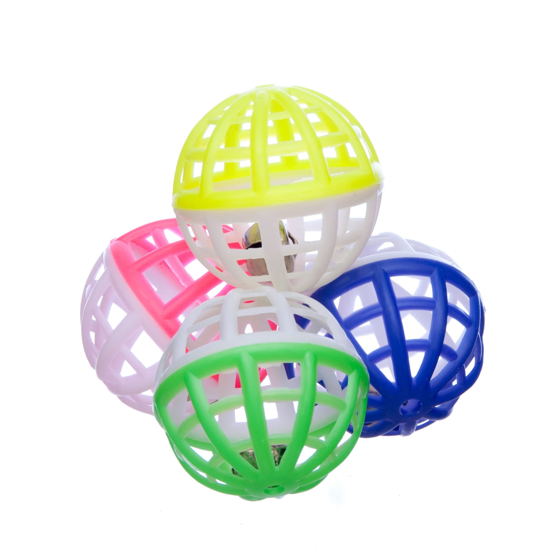 Jeffers Jingle Ball Cat Toys - Interactive Cat Toys with Bells for Indoor Play, Exercise & Fun - Perfect for Kittens & Adult Cats