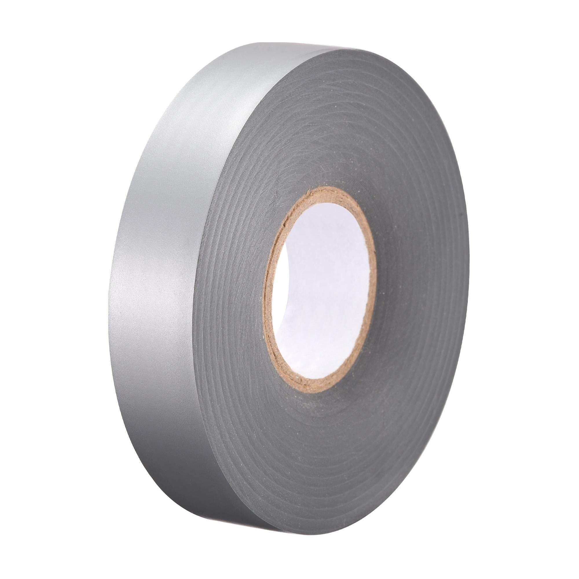 uxcell 25mm x 26M PVC Electrical Insulation Tape - 0.26mm Thick Grey Waterproof Adhesive Tape for Wiring, Automotive, Home & Industrial Electrical Repairs