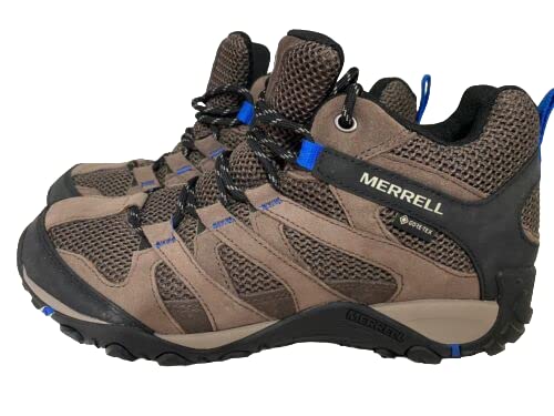 Merrell Men's Alverstone Mid Waterproof Hiking Boots - Lightweight & Durable for Outdoor Adventures, Trail Walking & Camping