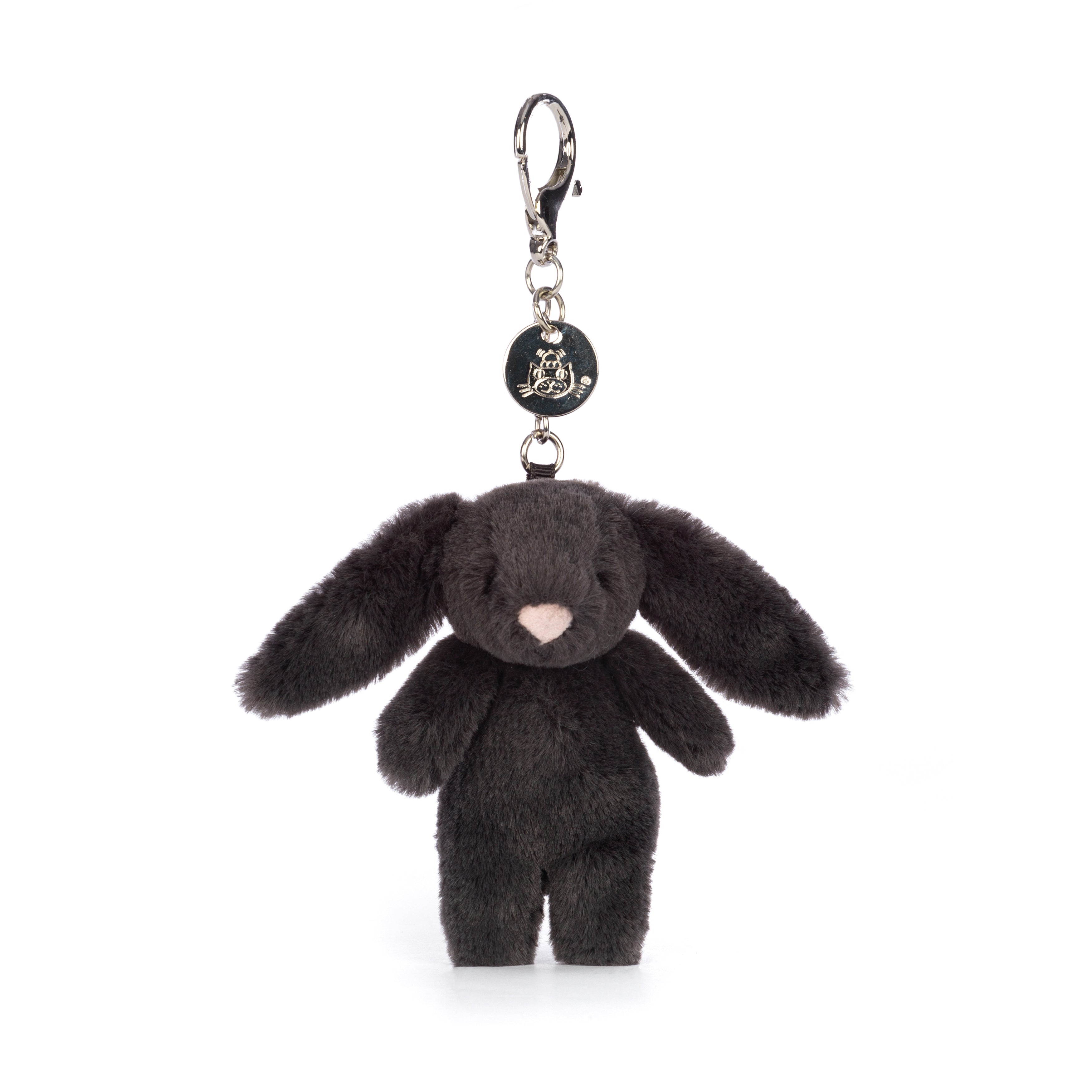 Cute Bunny Inky Bag Charm - Adorable Rabbit Keychain for Purse, Backpack & Keys - Perfect Gift for Girls, Women & Kawaii Lovers