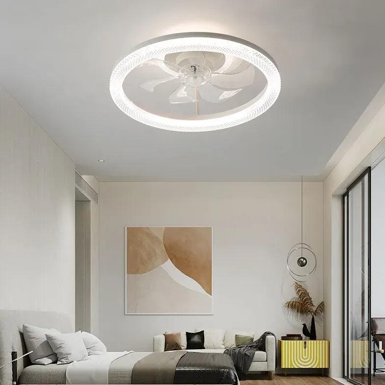 Modern Ring Shaped LED Pendant Light - Dimmable Hanging Ceiling Lamp for Bedroom, Living Room & Dining Room | Energy Efficient Home Decor Lighting for Cozy Ambiance