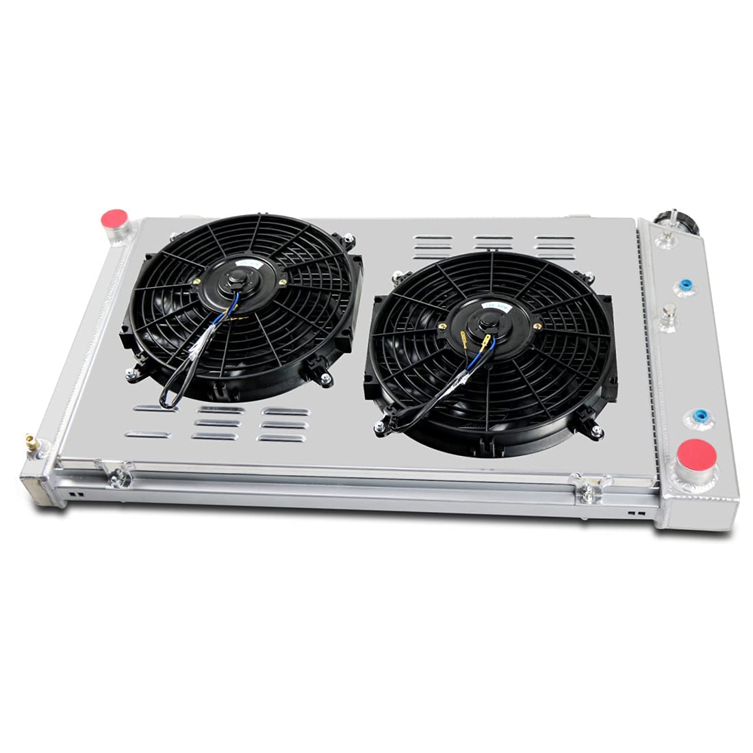 High-Performance 3-Row Full Aluminum Radiator with Dual 12