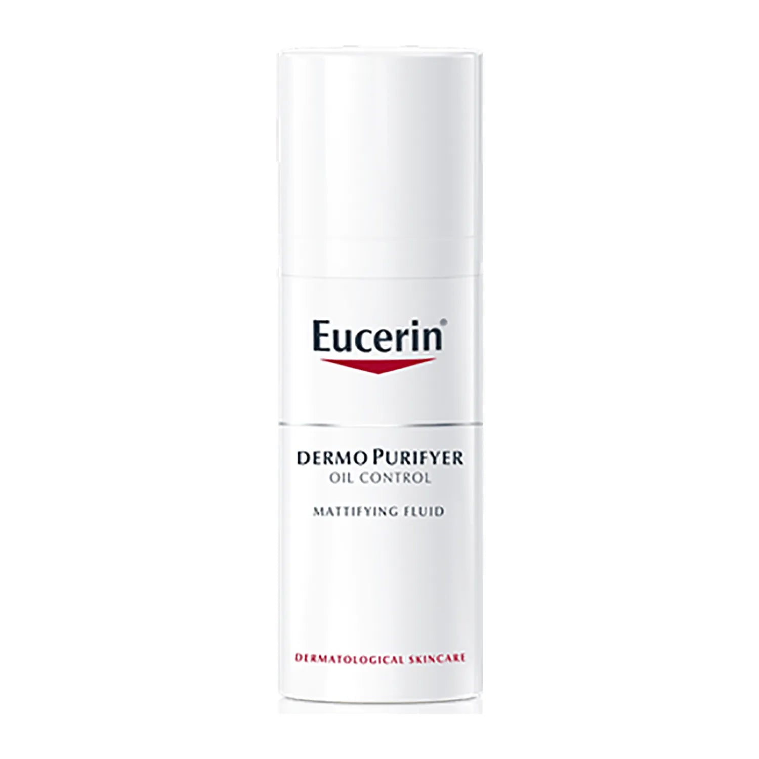 Eucerin Dermopurifyer Oil Control Mattifying Fluid 50ml - Oil-Free Moisturizer for Oily & Acne-Prone Skin - Perfect for Daily Skincare Routine & Makeup Base