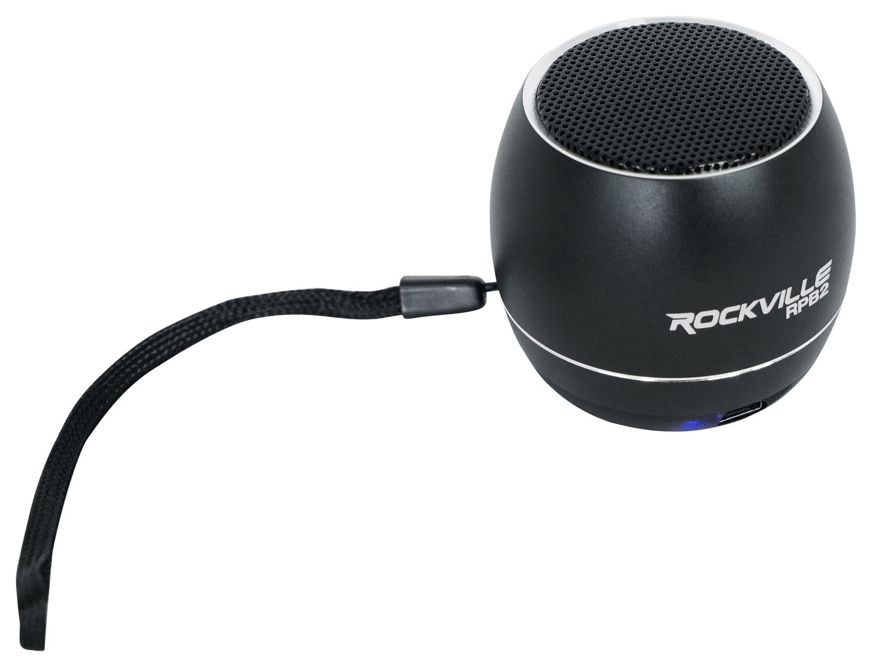 Chauvet DJ GOBO Zoom 2 70W LED DMX Custom GOBO Projector with Manual Rotation Knob + Rockville RPB2-BLACK Wireless Bluetooth Speaker Bundle - Perfect for DJ Shows, Parties, and Outdoor Events