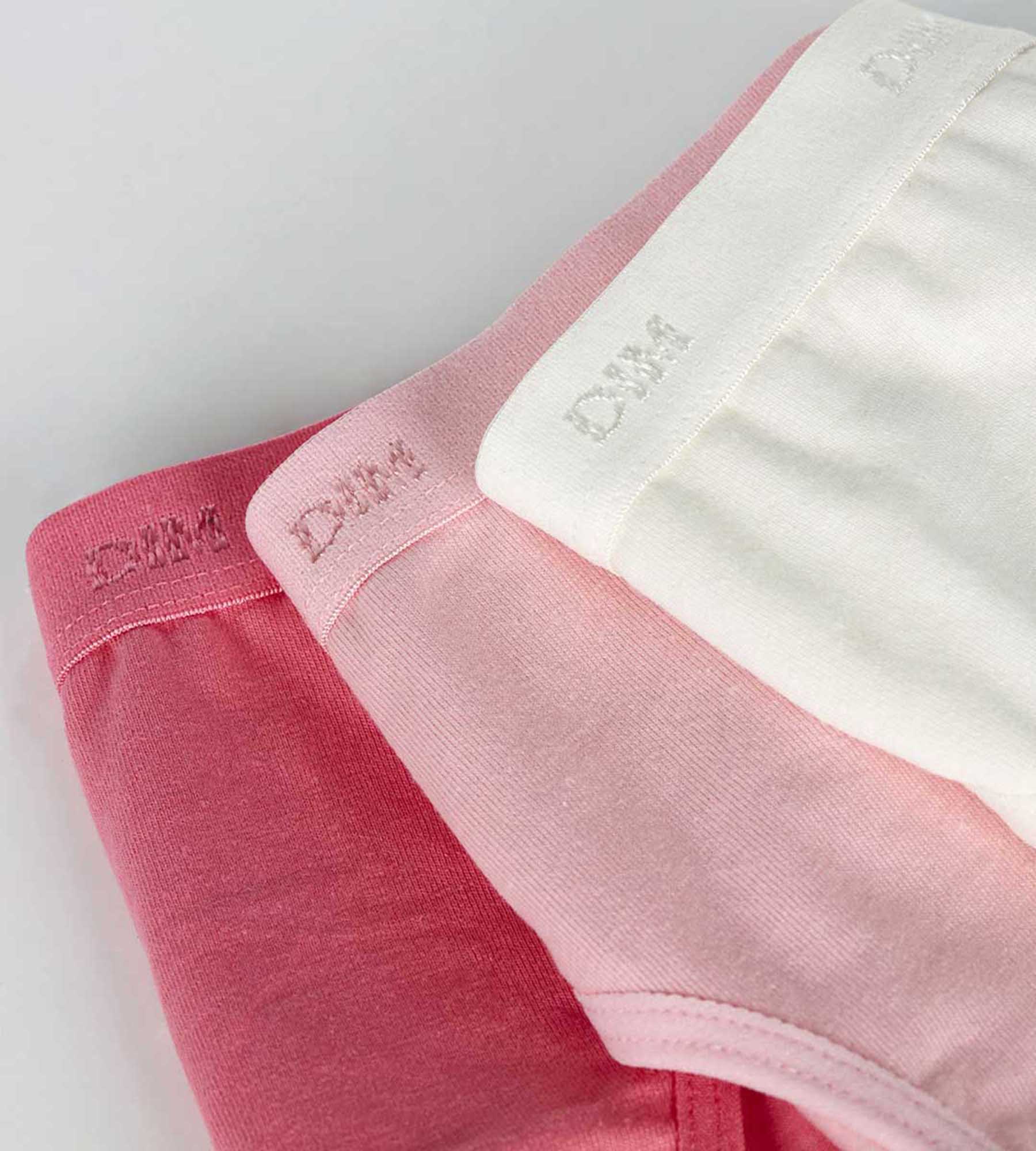 DIM Girl 3-Pack Seamless Underwear - Nude & Pink Lace Panties for Women | Comfortable Everyday Wear & Sleepwear