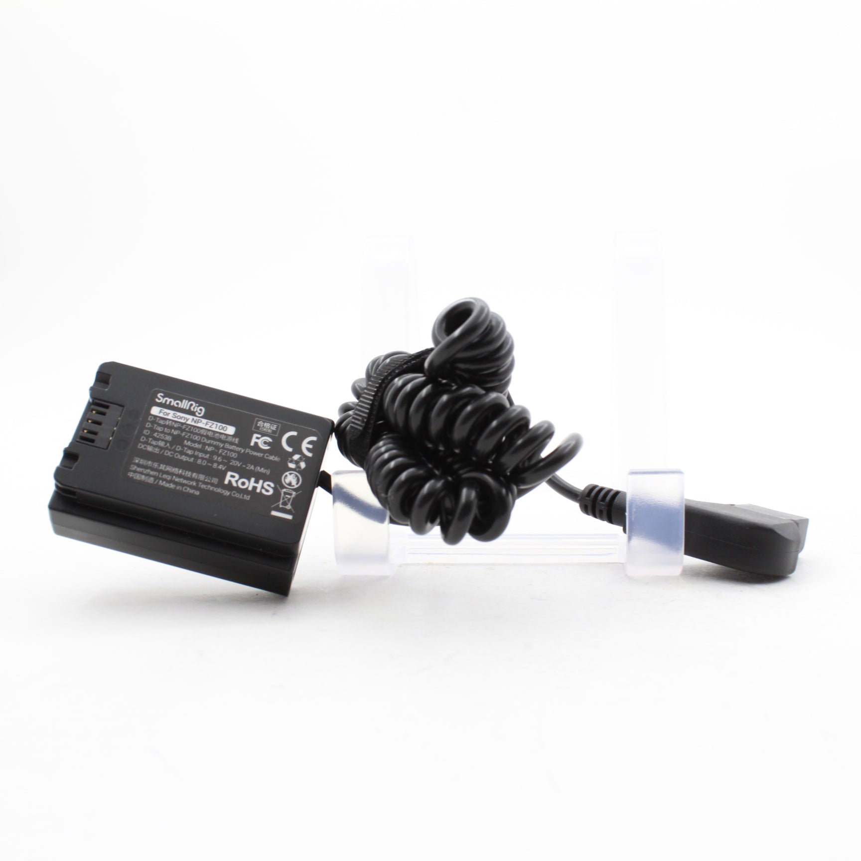 SmallRig D-Tap to Sony NP-FZ100 Dummy Battery Power Cable - Compatible with Sony Cameras, Camcorders - Perfect for Outdoor Shooting, Vlogging, and Extended Video Recording
