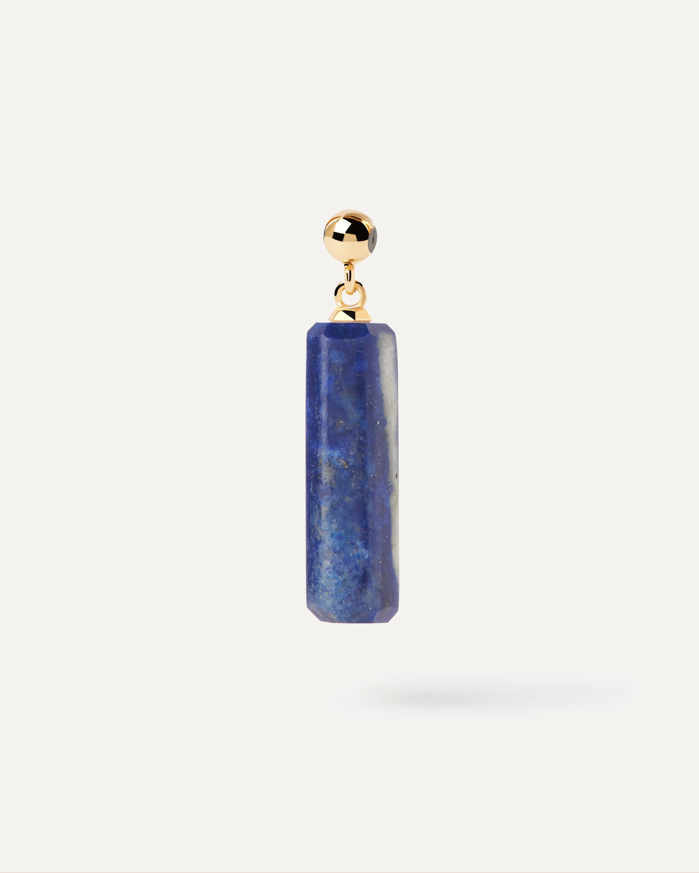 Genuine Lapis Lazuli Charm Pendant - Natural Stone Jewelry for Spiritual Healing & Meditation - Perfect for Yoga, Energy Balancing & Gift Giving