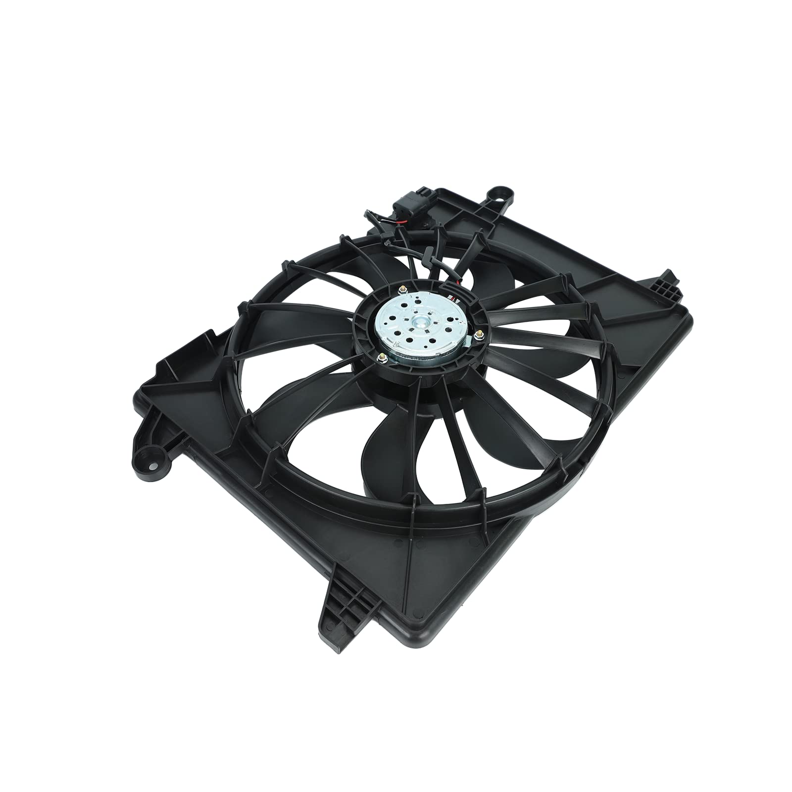 Dodge Charger Challenger 300 AC Radiator Cooling Fan 12V Push Pull Type - Replacement Part #CH3115169, 68050129AA, CH3115169Q, CR67014A - Perfect for Engine Cooling & AC System Repair