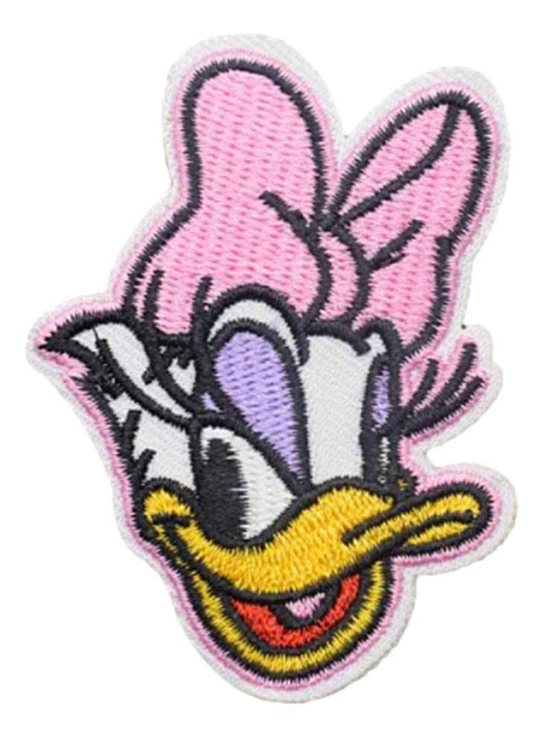 Daisy Cartoon Duck Iron On Patch - 2.75