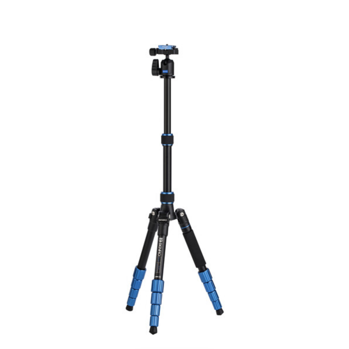 Benro FSL09AN00 Slim Travel Aluminum Tripod - Lightweight Compact Camera Tripod for DSLR & Mirrorless Cameras - Perfect for Travel, Hiking, Vlogging & Outdoor Photography