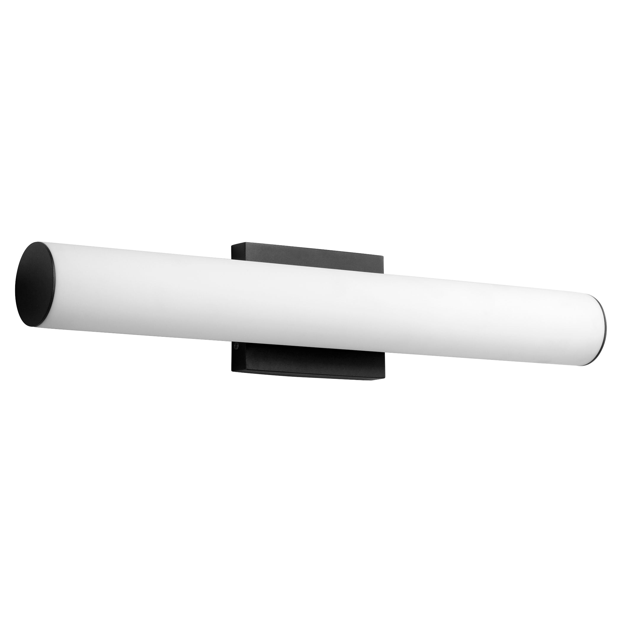 FUGIT 3 5012 15 Vanity LED Light - 23 Inch Matte White Bathroom Mirror with Acrylic Lens, 3000K Warm White Light, Black Frame - Perfect for Makeup Vanity, Dressing Room & Bathroom Lighting